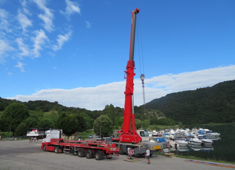 mise à l'eau du Solely