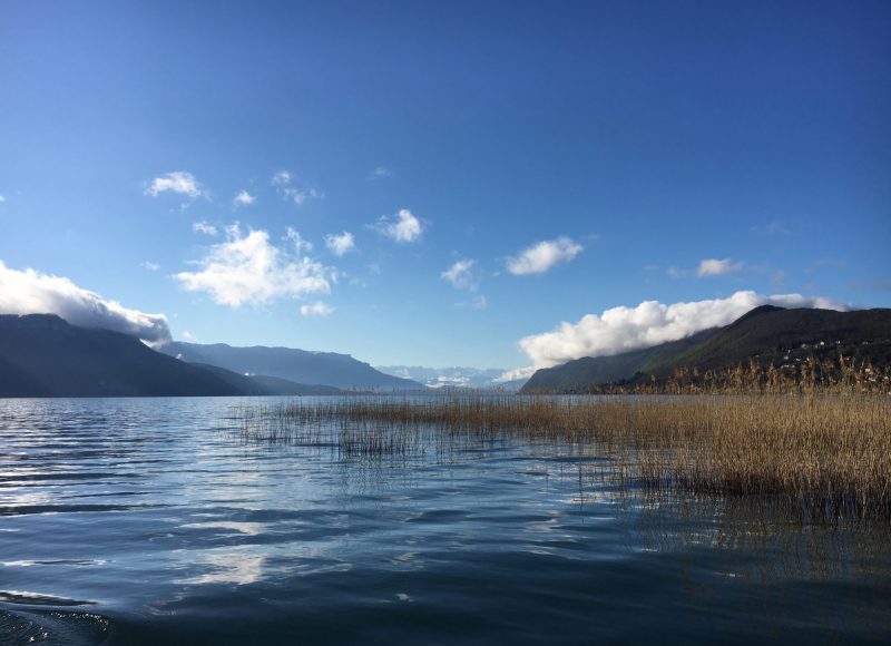 embouchure du Lac du Bourget