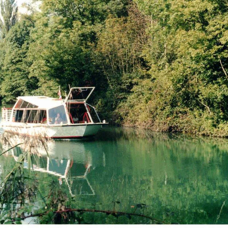 Le Chautagnard 2 sur le Canal de Savières