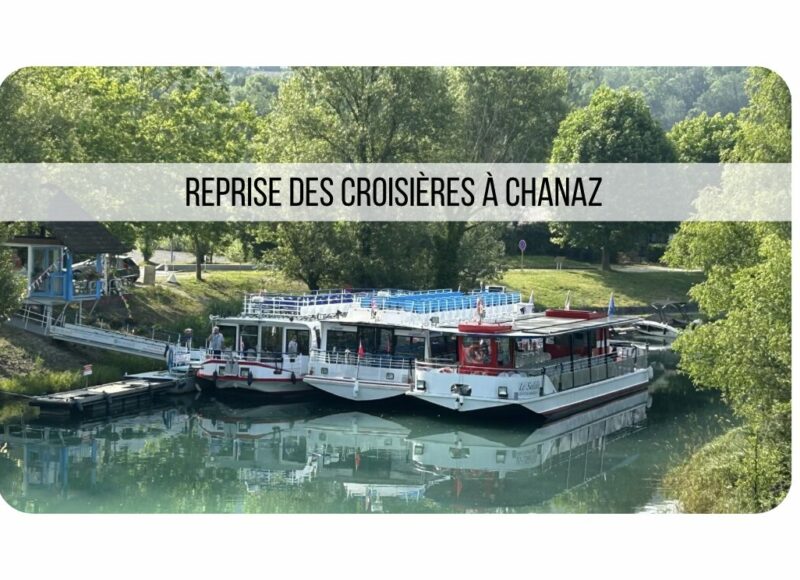 Chanaz croisières en avril