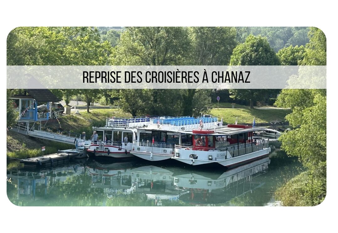 Chanaz croisières en avril