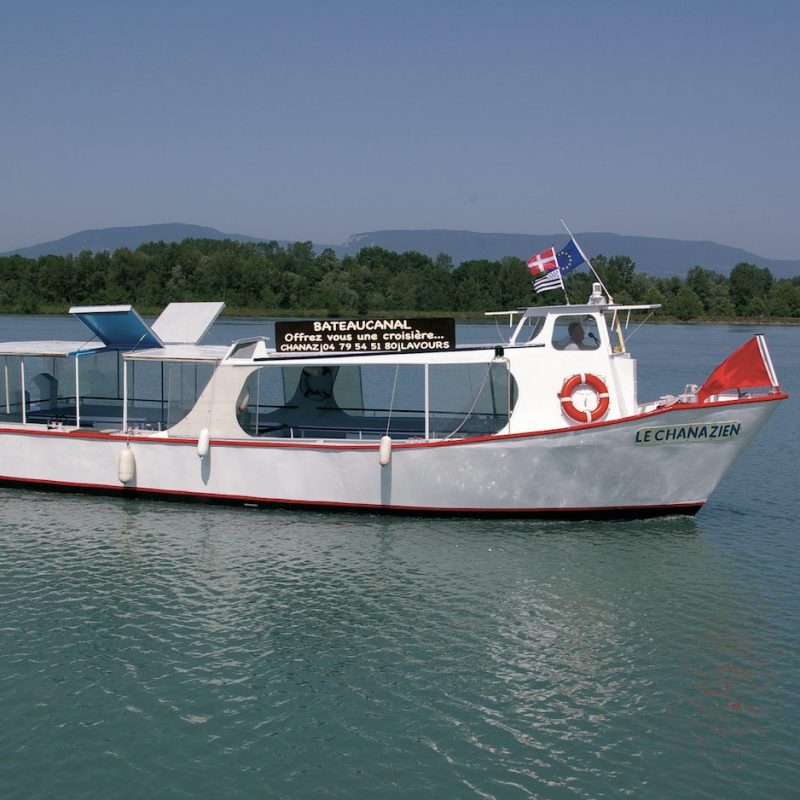 Le Chanazien, emblème de la Compagnie Bateaucanal