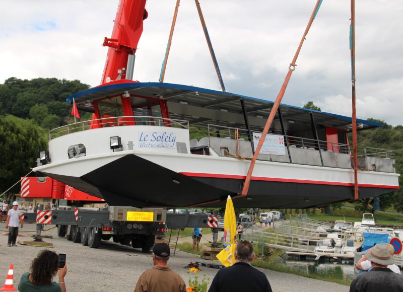 Mise à l'eau du Solely