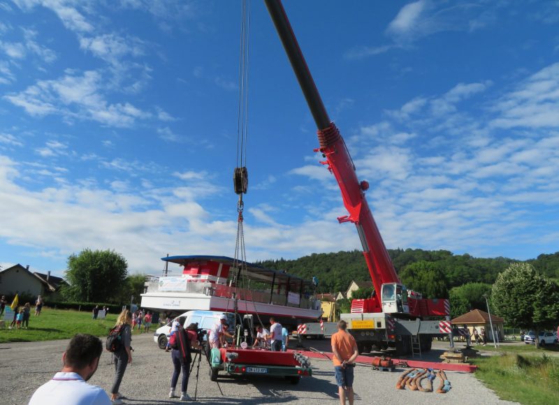 mise à l'eau du Solely