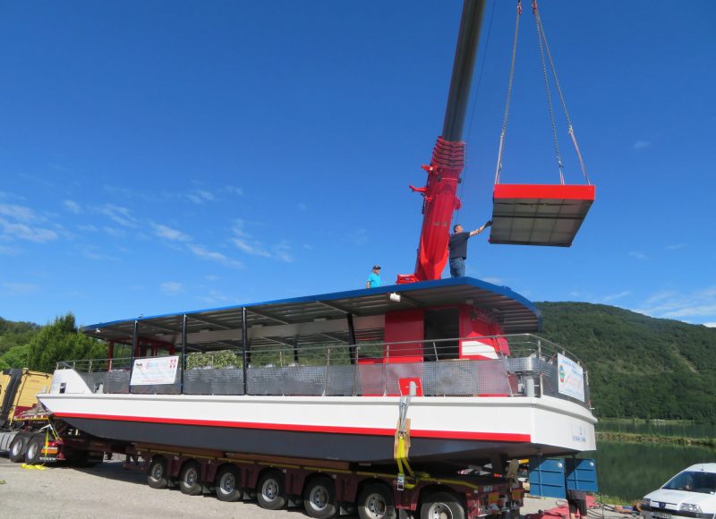 mise à l'eau du Solely