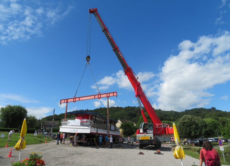 mise à l'eau du Solely