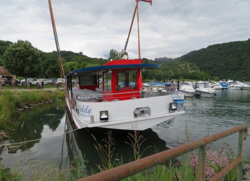 mise à l'eau du Solely