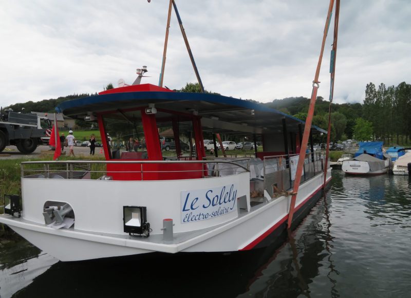 mise à l'eau du Solely