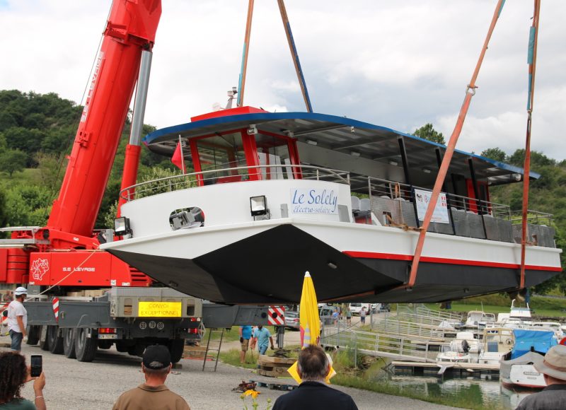 mise à l'eau du solely