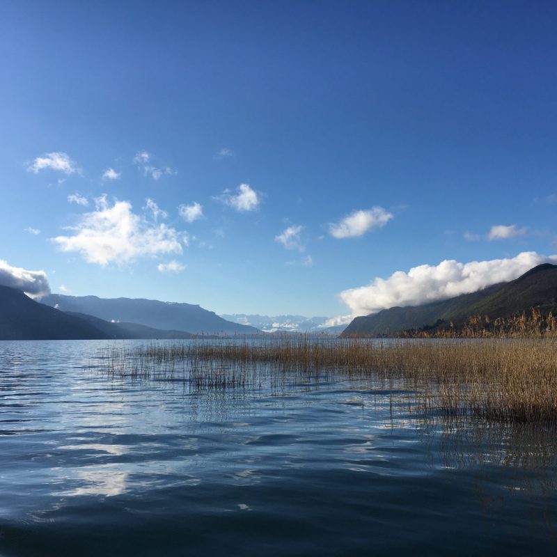 Le nord du Lac du Bourget