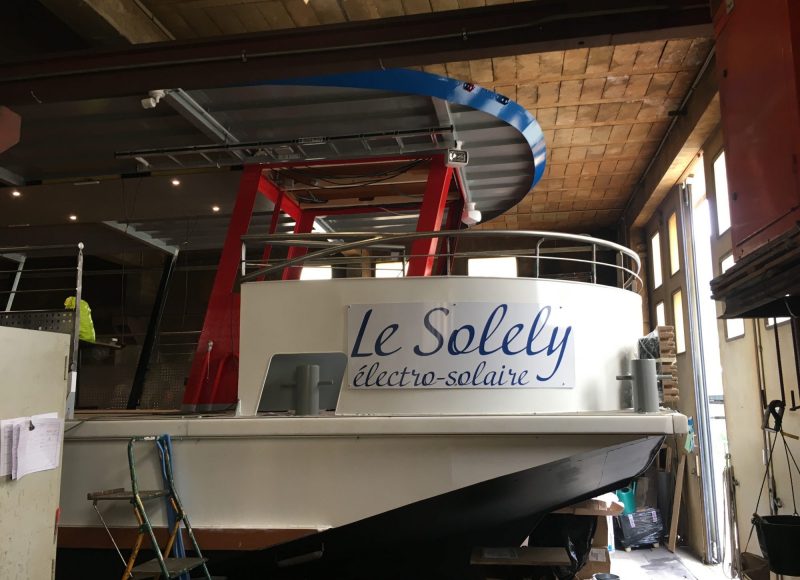 Le Solely, bateau electrique solaire