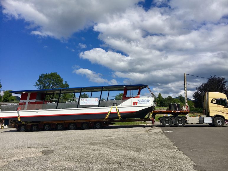L'arrivée du Solely à Massignieu de Rives