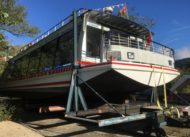 Le Savoyard 2 à la baie de Méméard