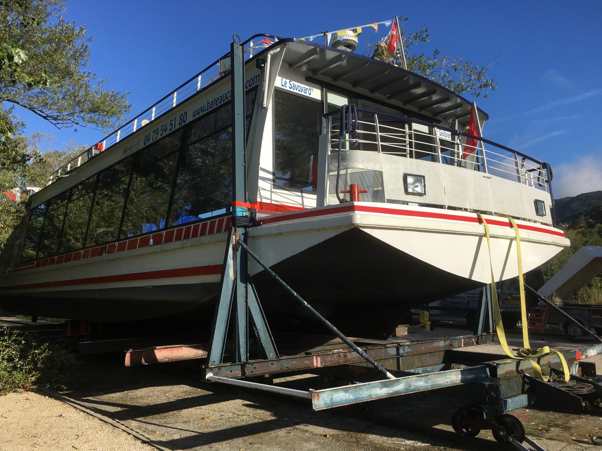 Le Savoyard 2 à la baie de Méméard