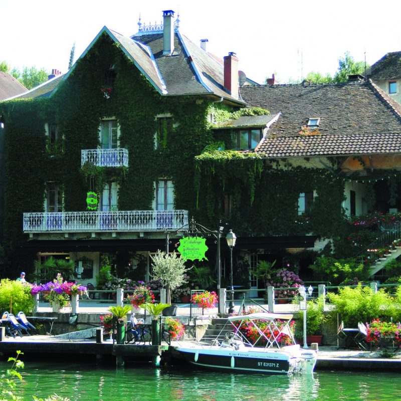 Auberge de Savières à Chanaz
