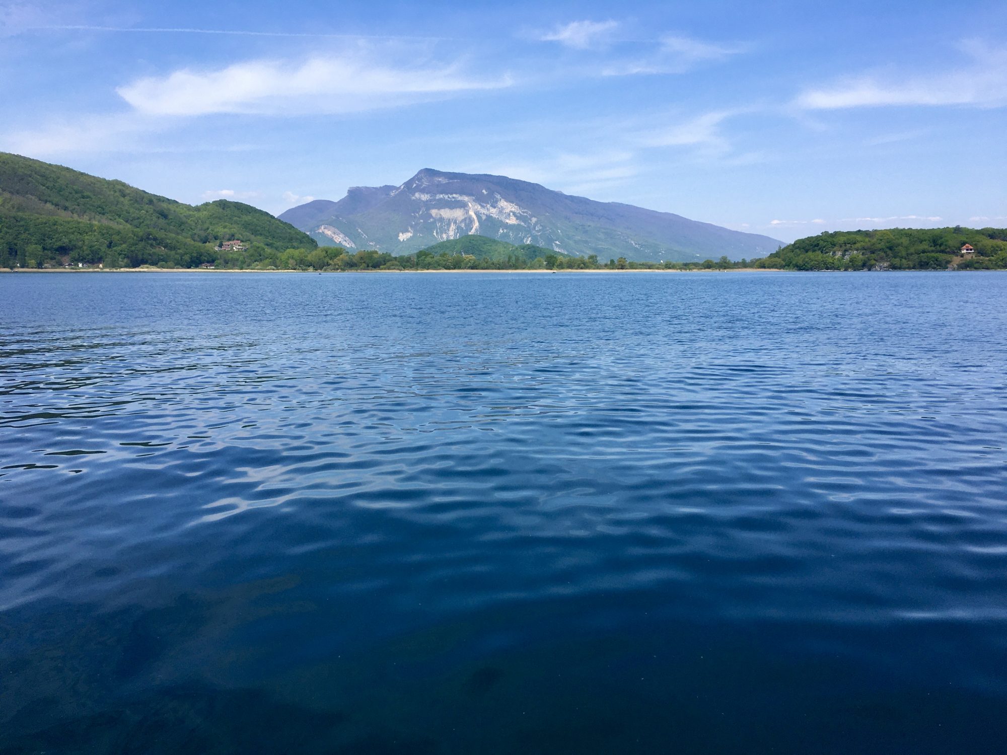 lac du Bourget printemps