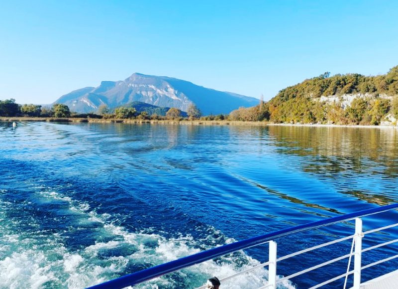 Lac du Bourget et vue sur le Grand colombier