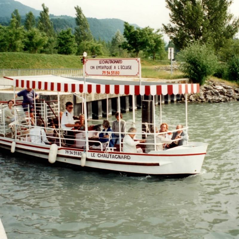 Le Petit Chaautganrd à l'écluse de Savières