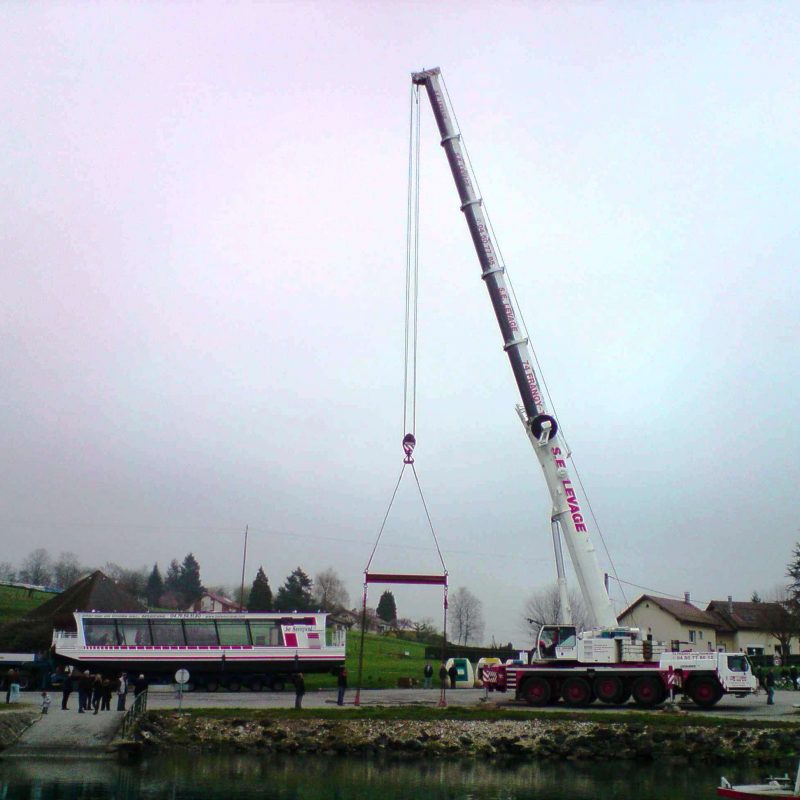 Mise à l'eau du Savoyard 2